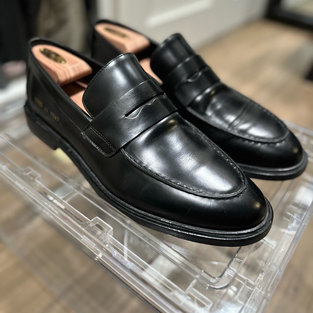 Common Projects Penny Loafer Black